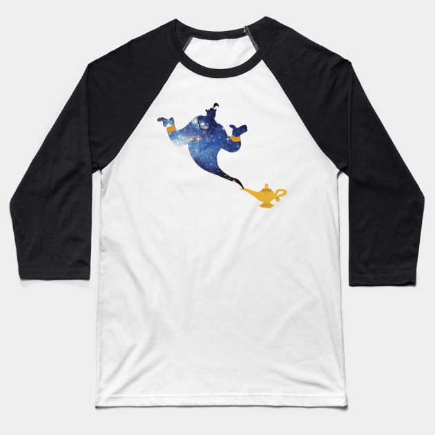 Genie Baseball T-Shirt by mariansar